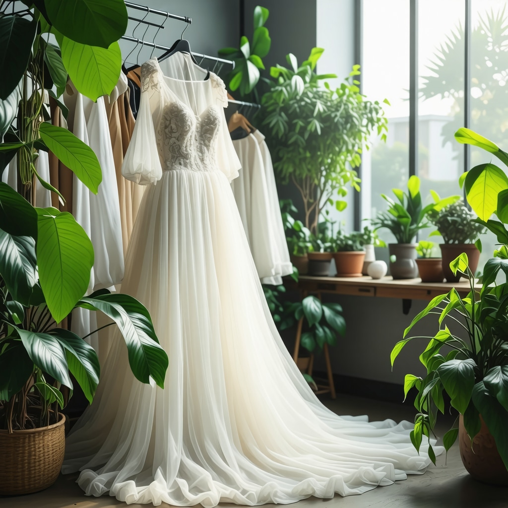 Eco-Friendly Wedding Dress Care Using Plant-Based Solvents
