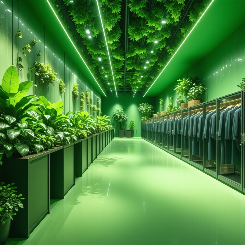 Eco-friendly dry cleaning lab with enzymatic cleaning and microclimate storage systems in Crystal Beach