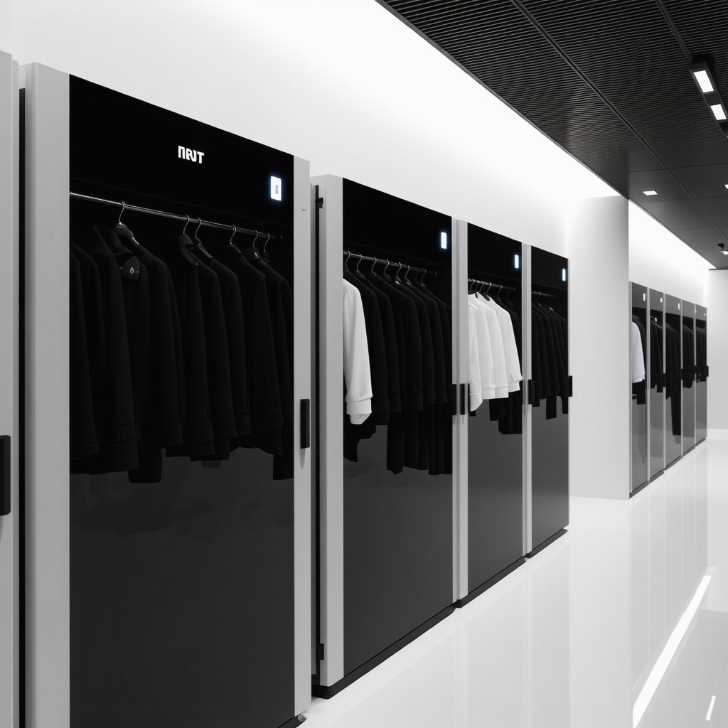 Laboratory setting with enzymatic cleaners and AI IoT controls for sustainable dry cleaning