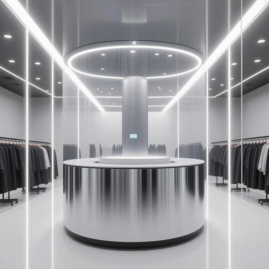 Dry cleaning facility with enzyme immobilization and AI monitoring technology for eco-friendly garment care