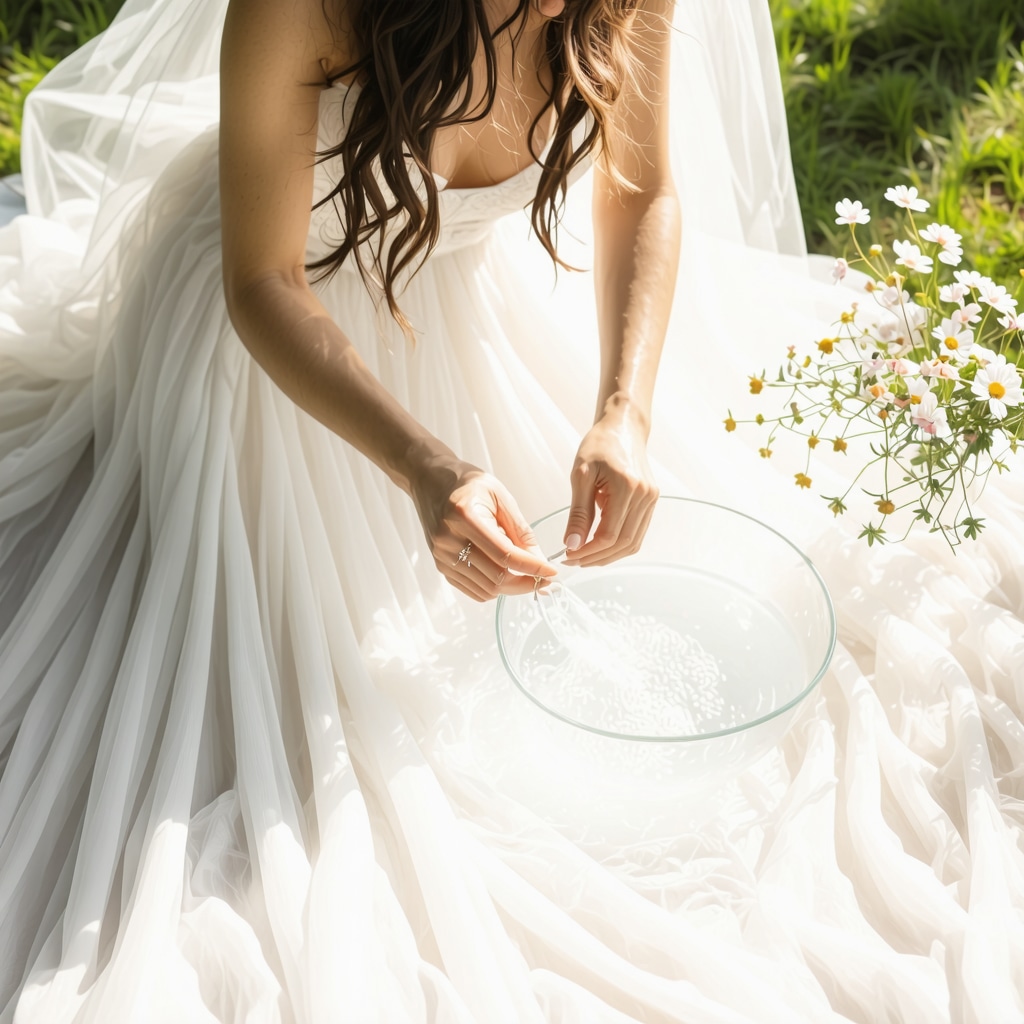 Eco-Friendly Wedding Dress Cleaning: Preserve Beauty Naturally