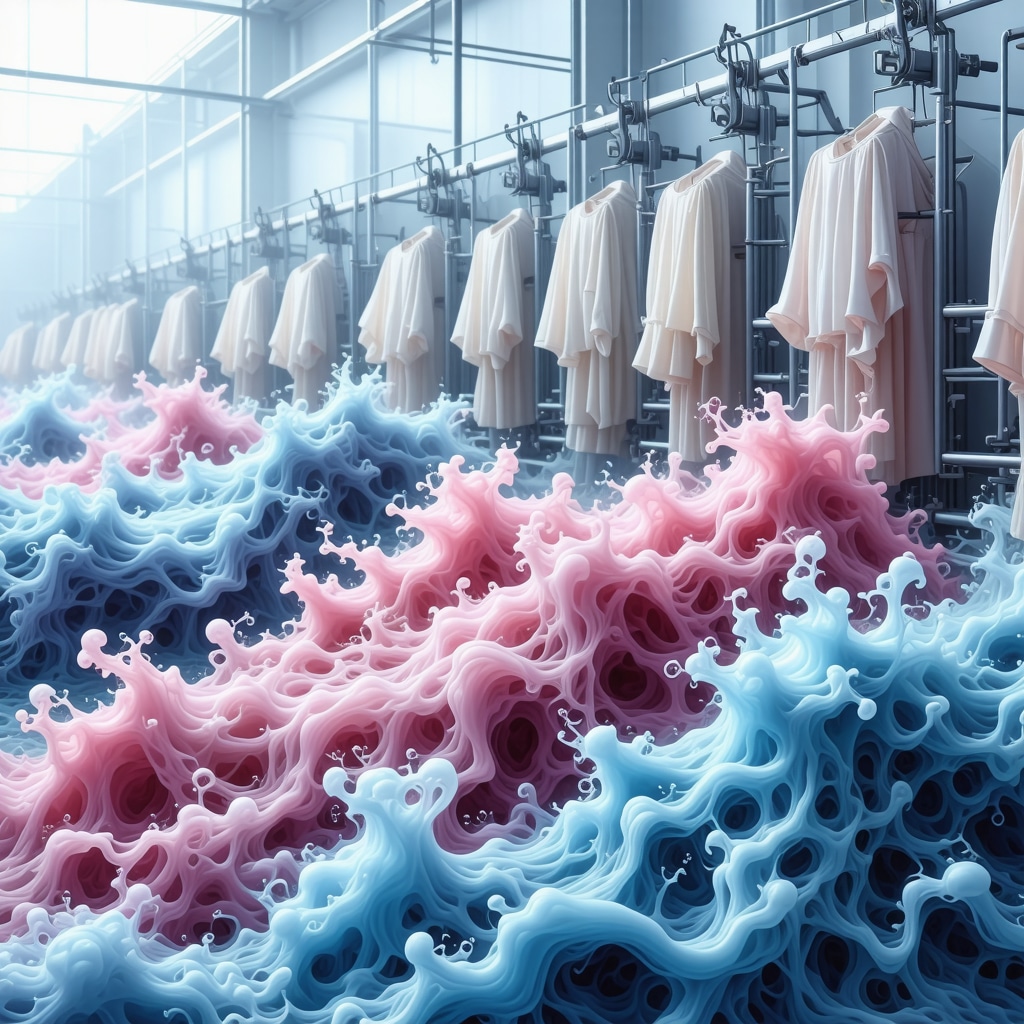 Enzymes interacting with delicate fabrics alongside filtration technology in sustainable garment care