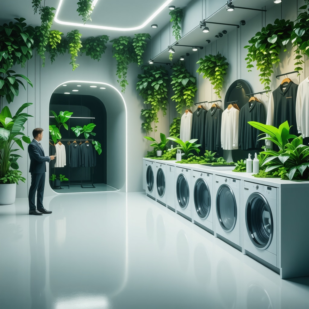 Eco-friendly dry cleaning with biodegradable polymers and AI technology in Tampa