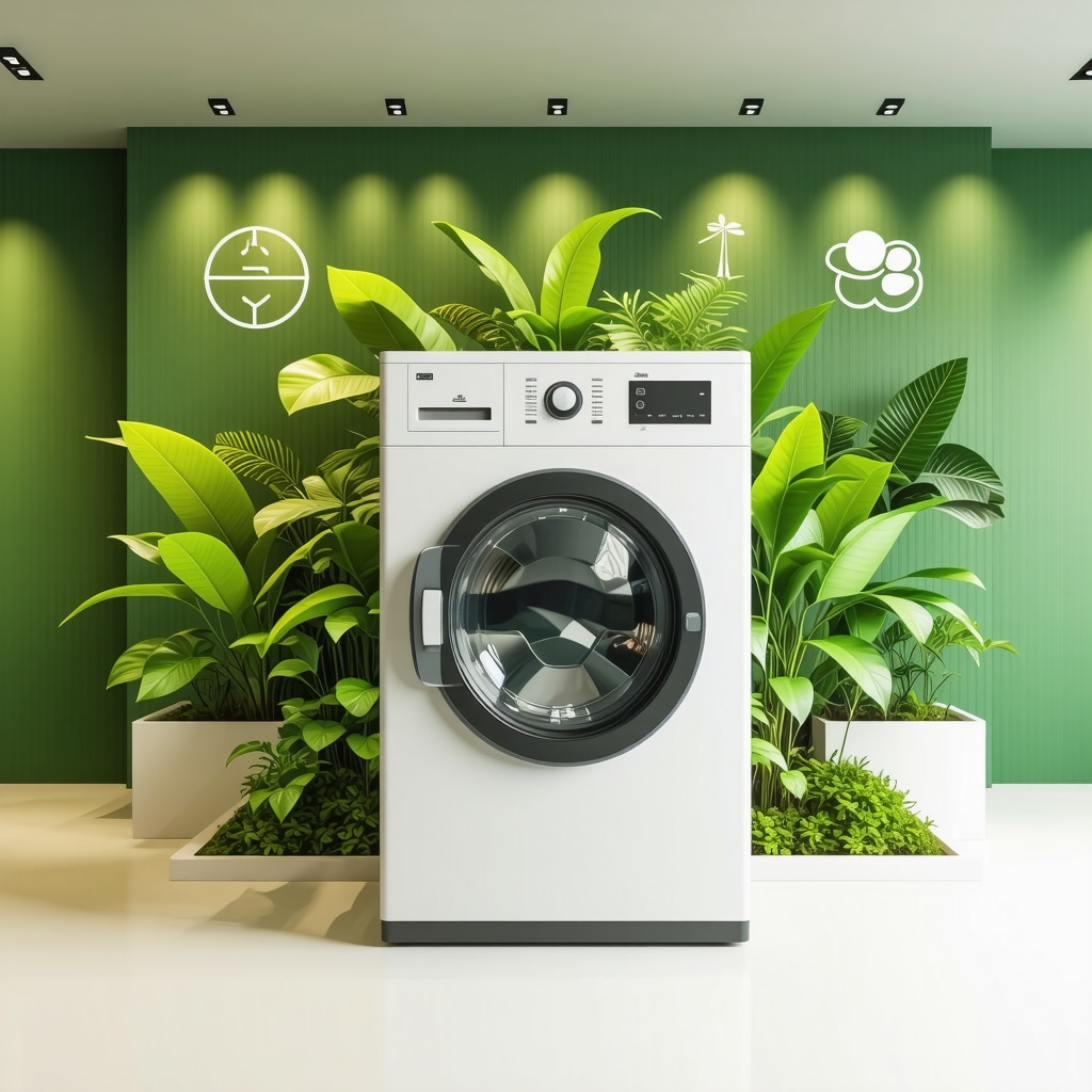 Eco-friendly dry cleaning facility featuring AI technology and nanotechnology for sustainable fabric care