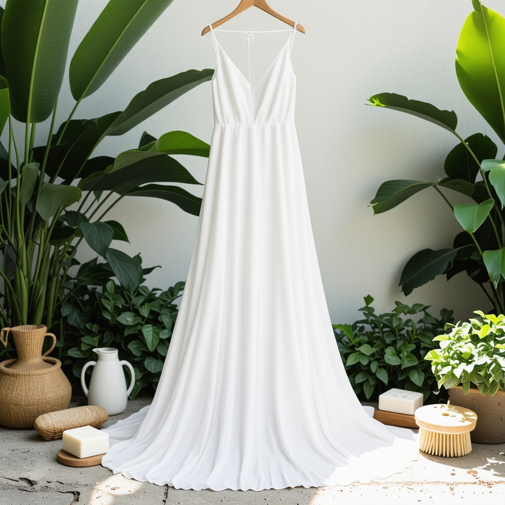 Organic Wedding Dress Cleaning: Tampa Brides’ Eco Choice
