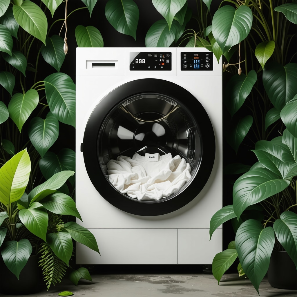Eco-friendly dry cleaning machine with sensors treating baby garments