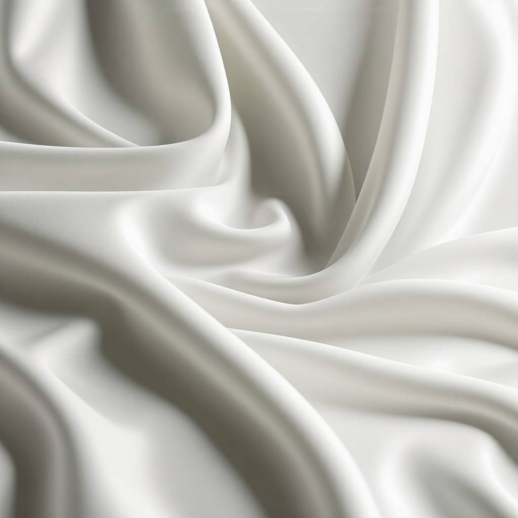 Close-up of delicate silk fabric being cleaned with supercritical CO2 in an eco-friendly dry cleaning setting