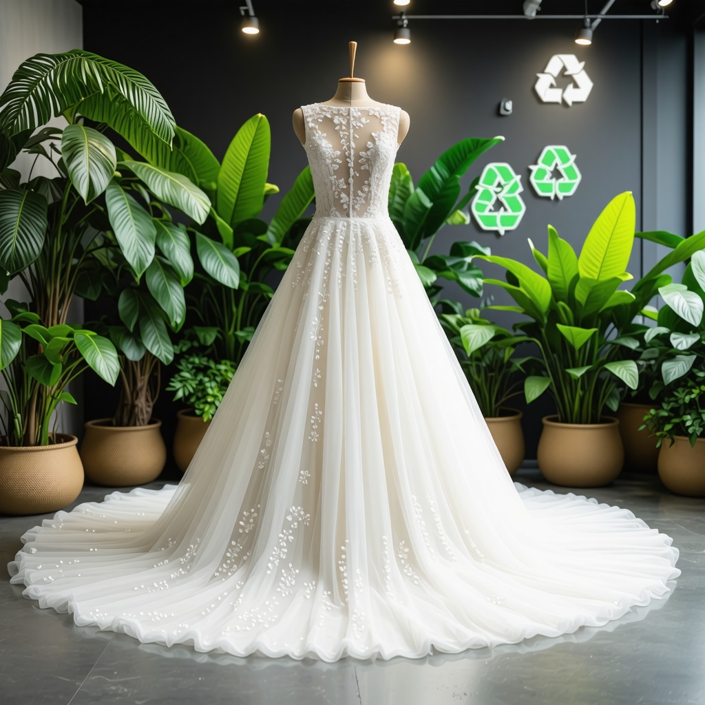Eco-friendly wedding dress cleaning using AI and IoT technology in Wesley Chapel