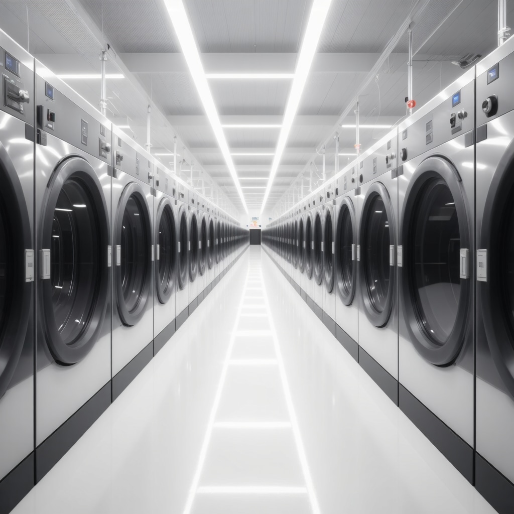 Modern eco-friendly dry cleaning machine using supercritical CO₂ technology