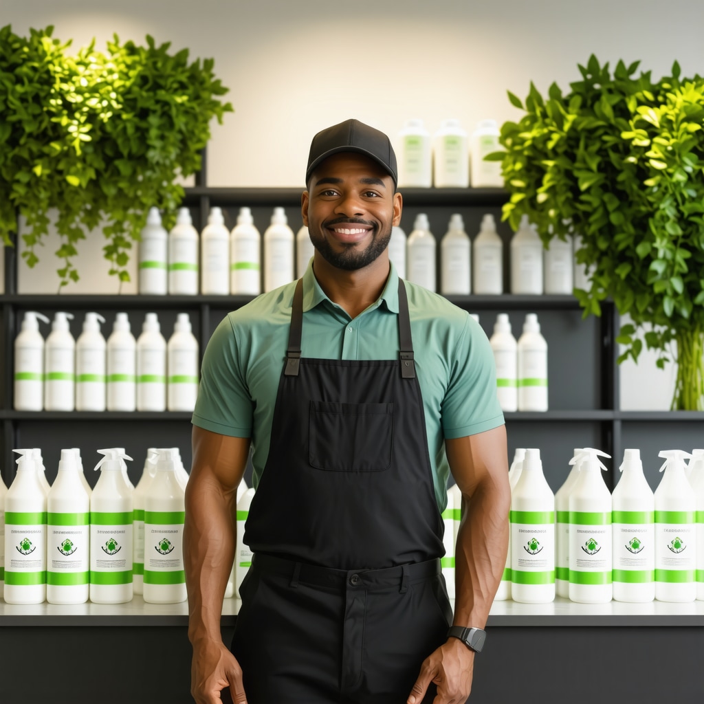 A Tampa Bay eco-friendly dry cleaning shop with green products and reusable garment bags