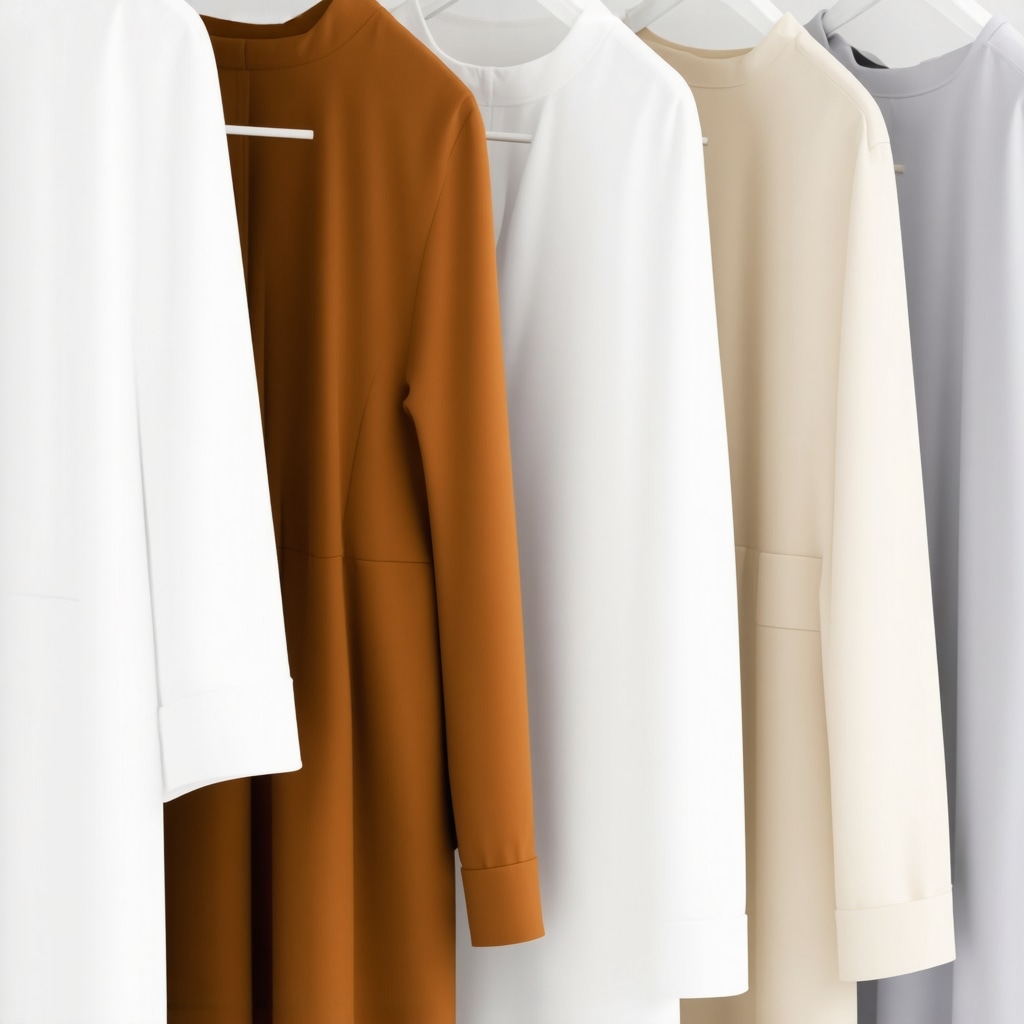 Close-up of eco dry cleaning with plant-based solvents on delicate fabrics