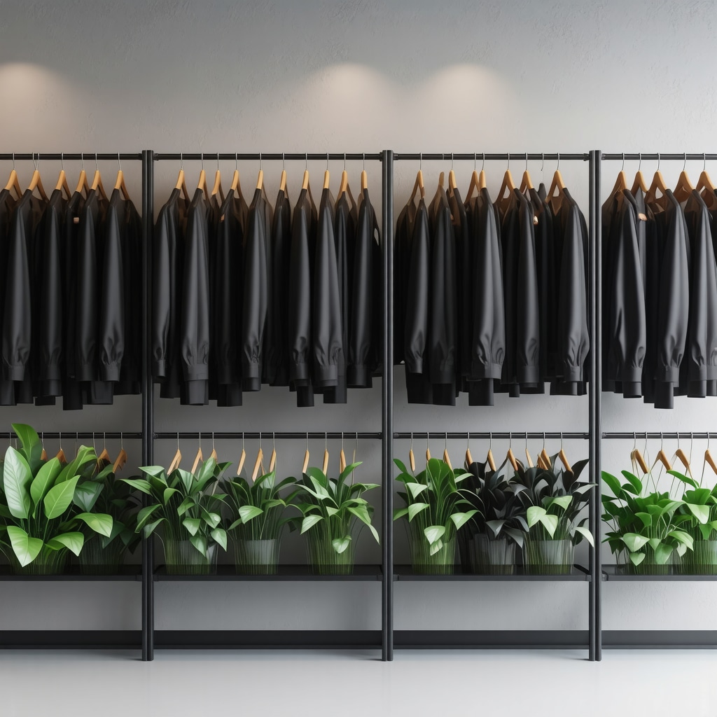 State-of-the-art eco-friendly dry cleaning facility using plant-based solvents and zero-waste practices