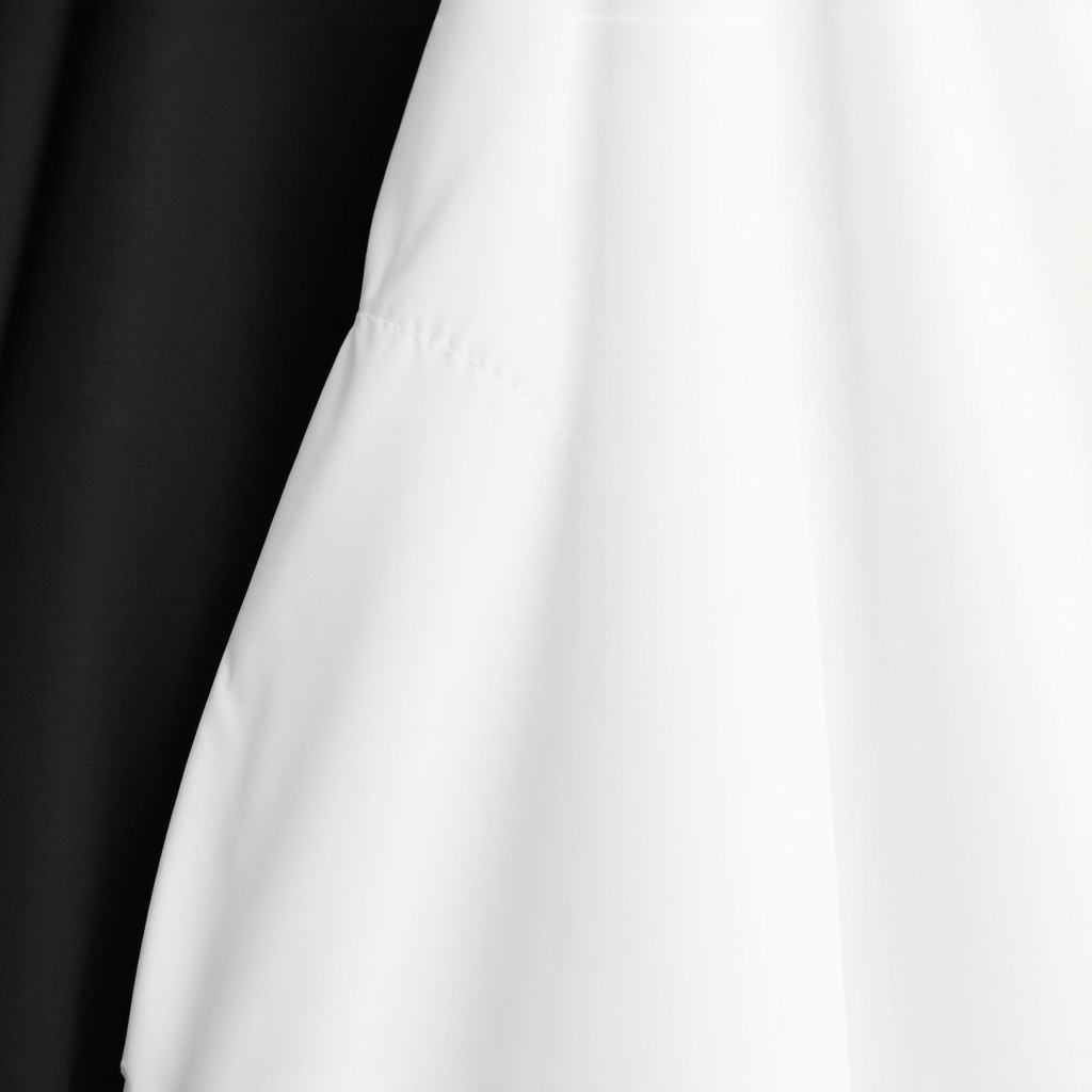 Close-up of eco-friendly dry cleaning process using plant-based solvents and delicate fabrics