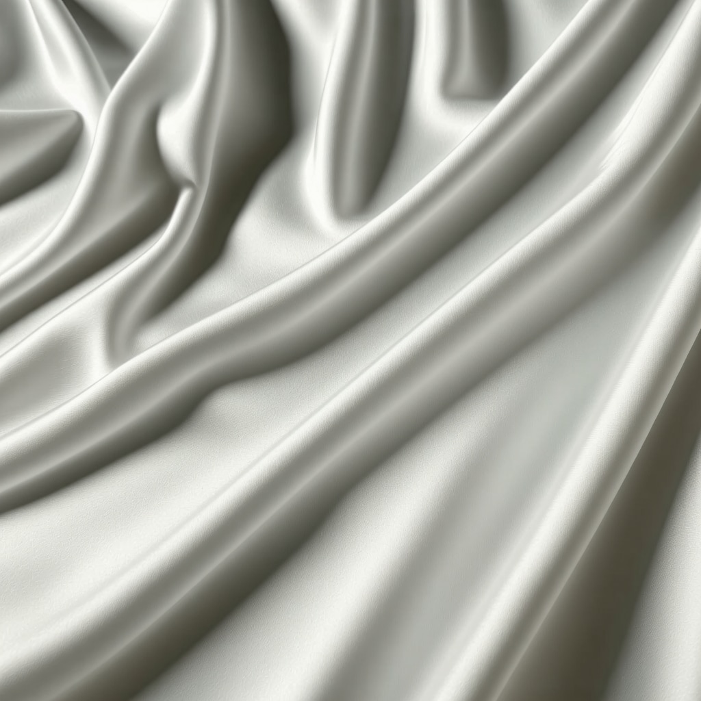 Luxury silk fabric being cleaned with green solvents at an eco dry cleaning facility in Tampa