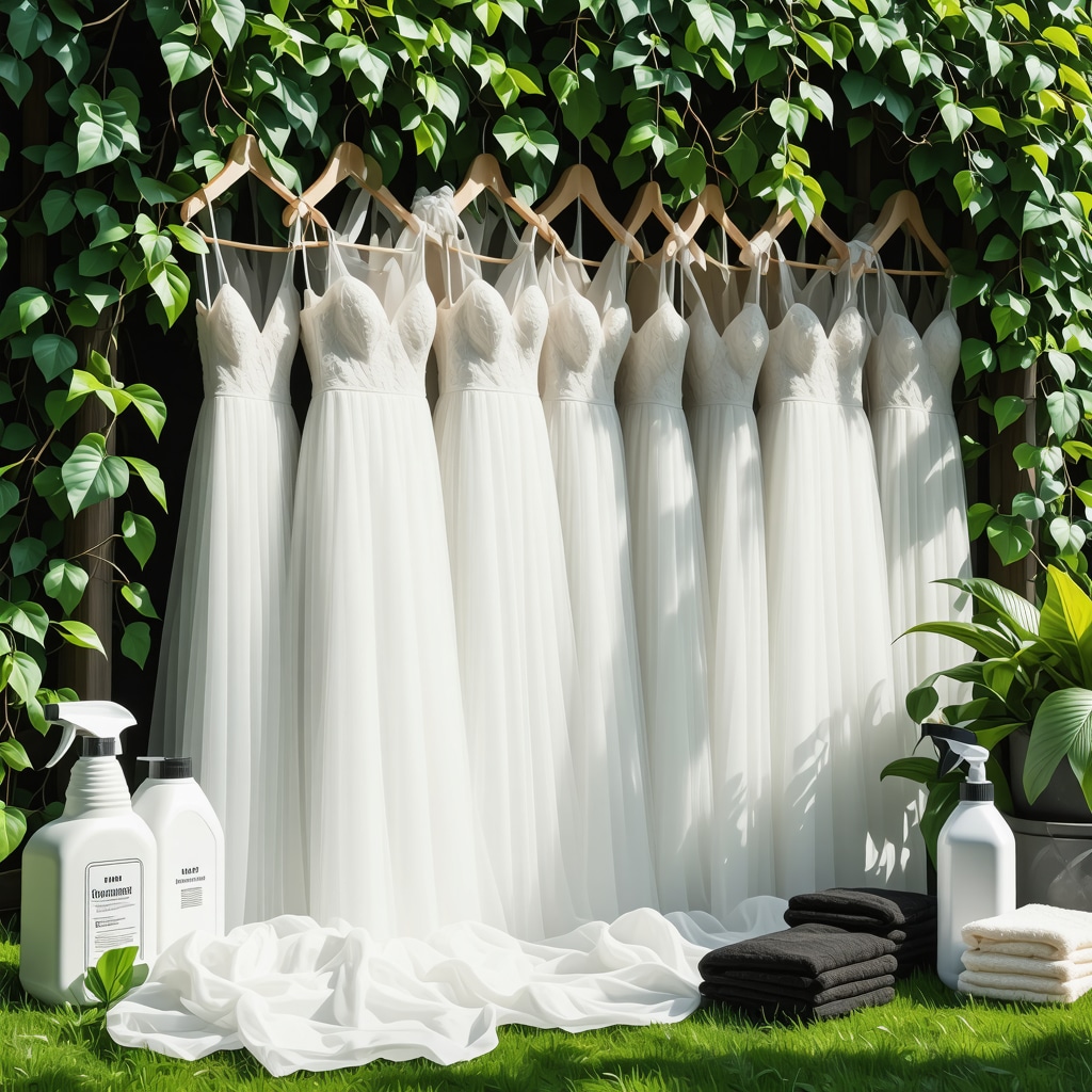 Eco Wedding and Formal Wear Cleaning: Keep Your Dresses Fresh & Green