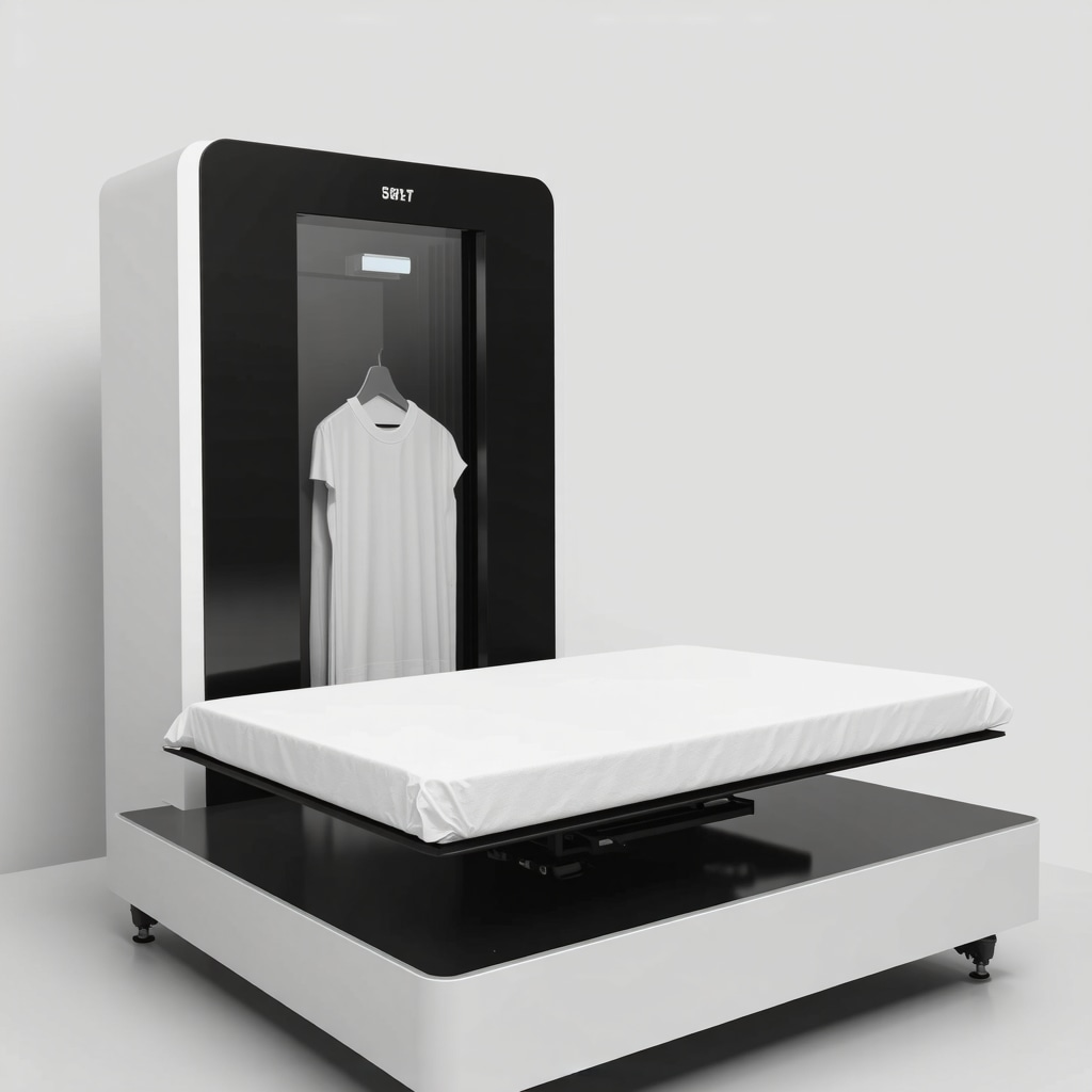 Ultrasonic garment pressing device used in eco-friendly dry cleaning