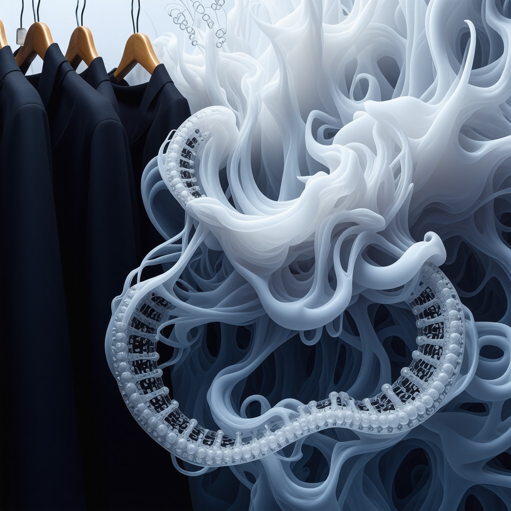 Illustration of nanostructured bio-solvents improving eco-friendly dry cleaning in Odessa