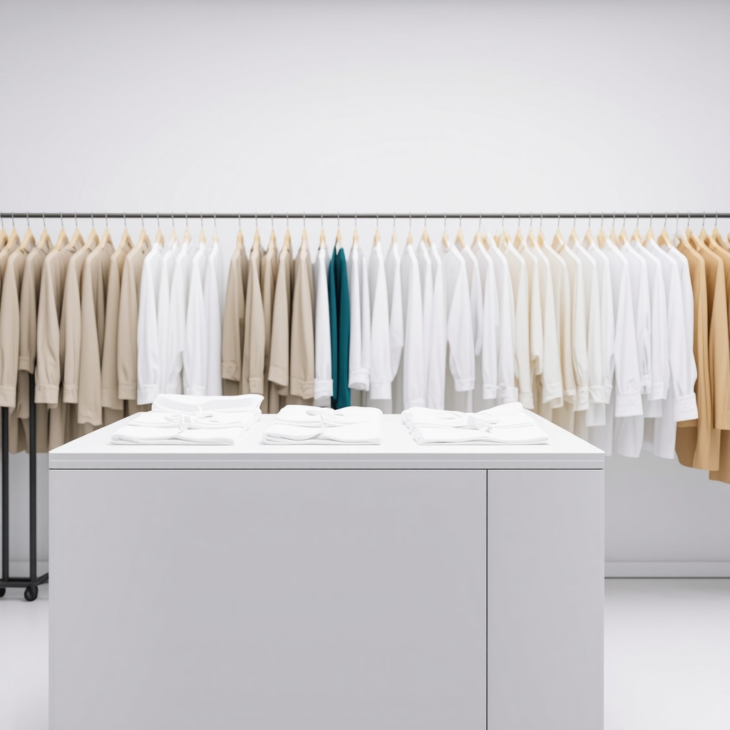 Laboratory setting with advanced nanotech and AI equipment applied to eco-friendly fabric cleaning