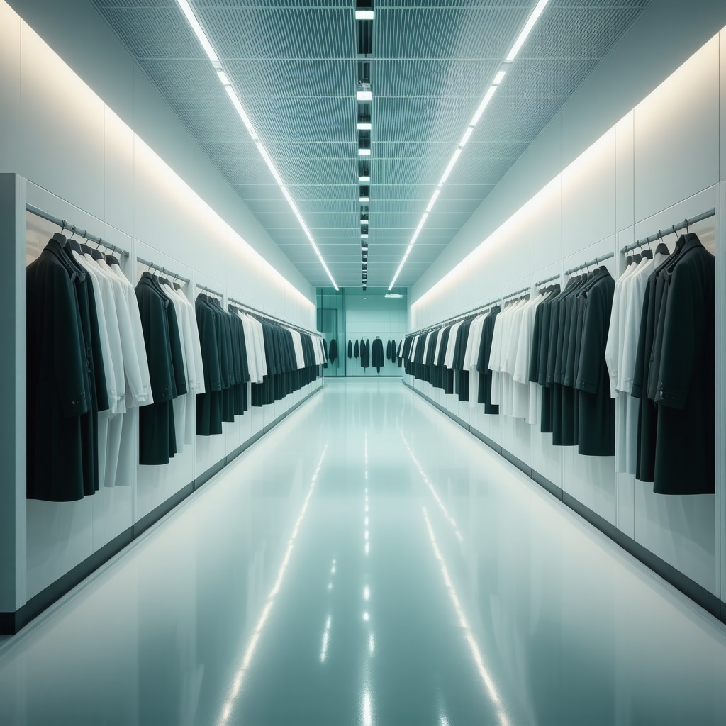 Eco-friendly dry cleaning facility using nanotech and enzymatic solutions on luxury garments