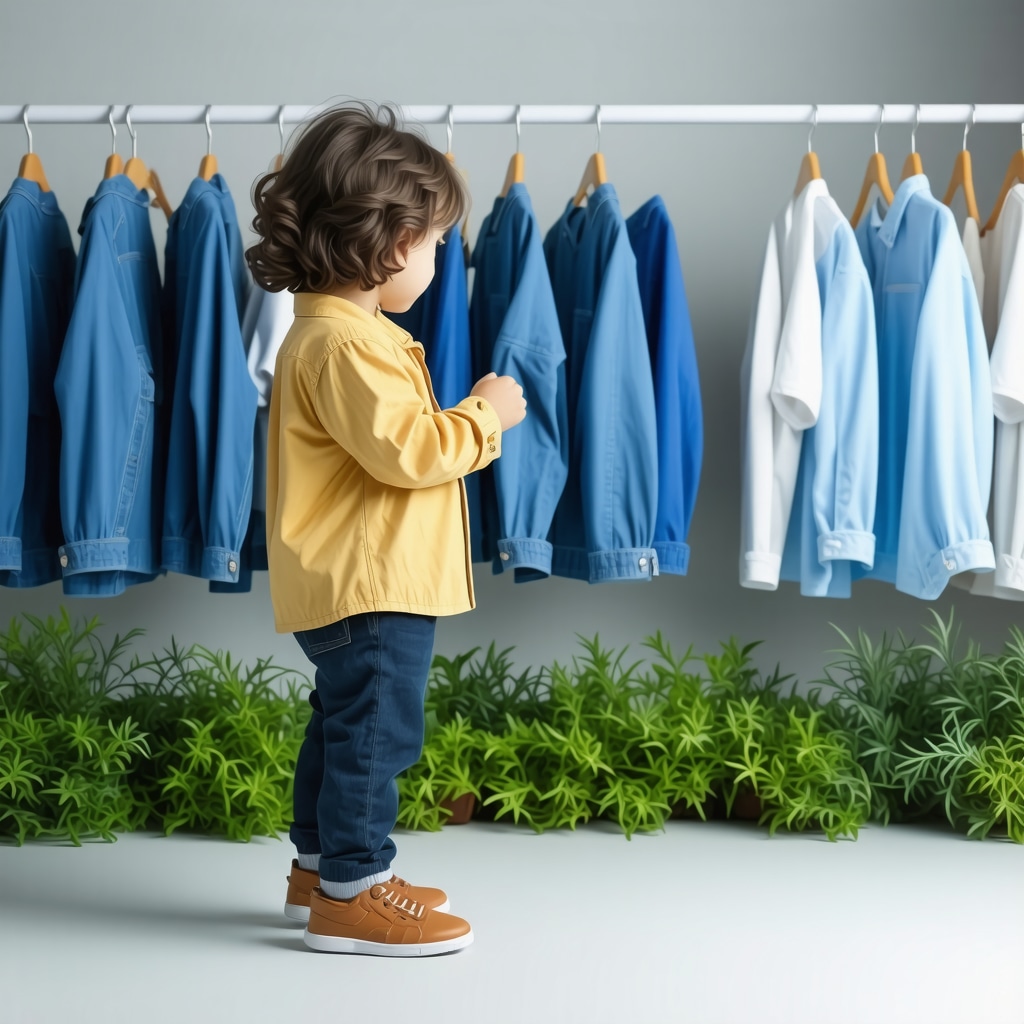 Nanotech application in eco-friendly children's clothing cleaning process