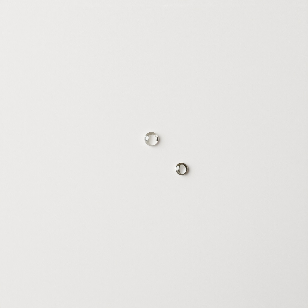 Close-up of nanotech stain removal on luxury silk fabric
