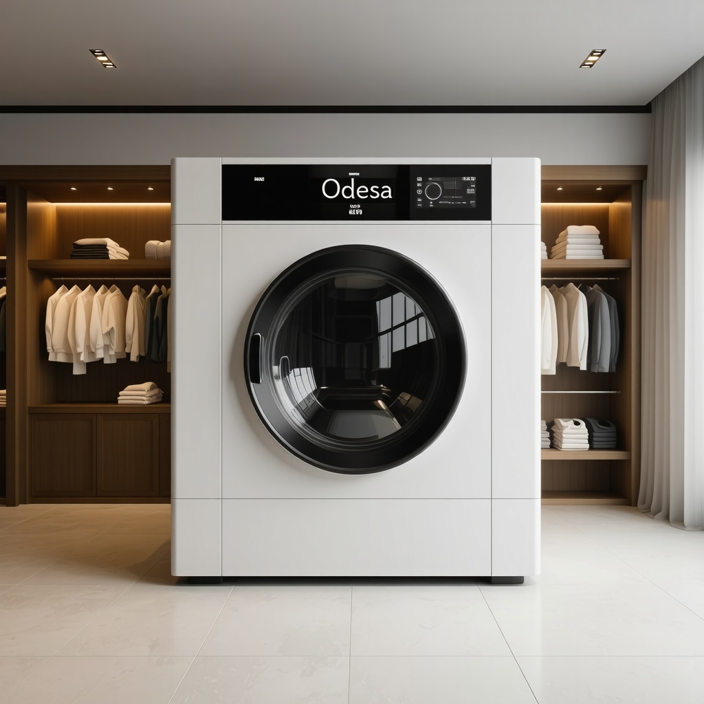 High-tech supercritical CO2 dry cleaning machine in Odessa boutique