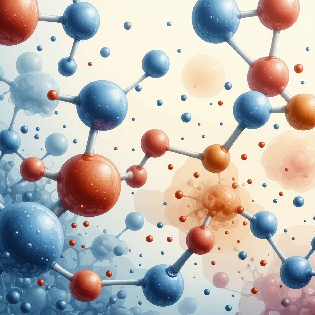 Diagram showing plant-derived solvent molecules dissolving fabric stains