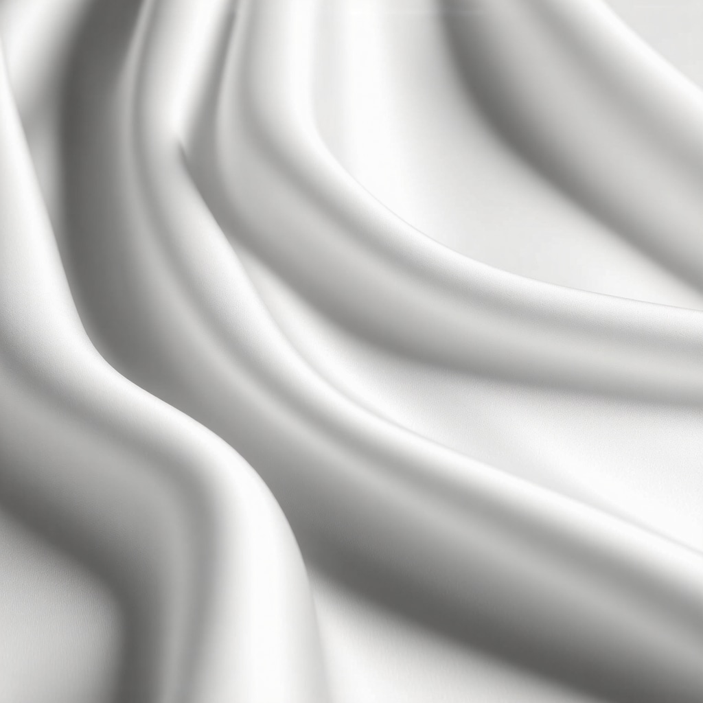 Close-up of luxury silk fabric undergoing ultrasonic eco-friendly dry cleaning with green solvent