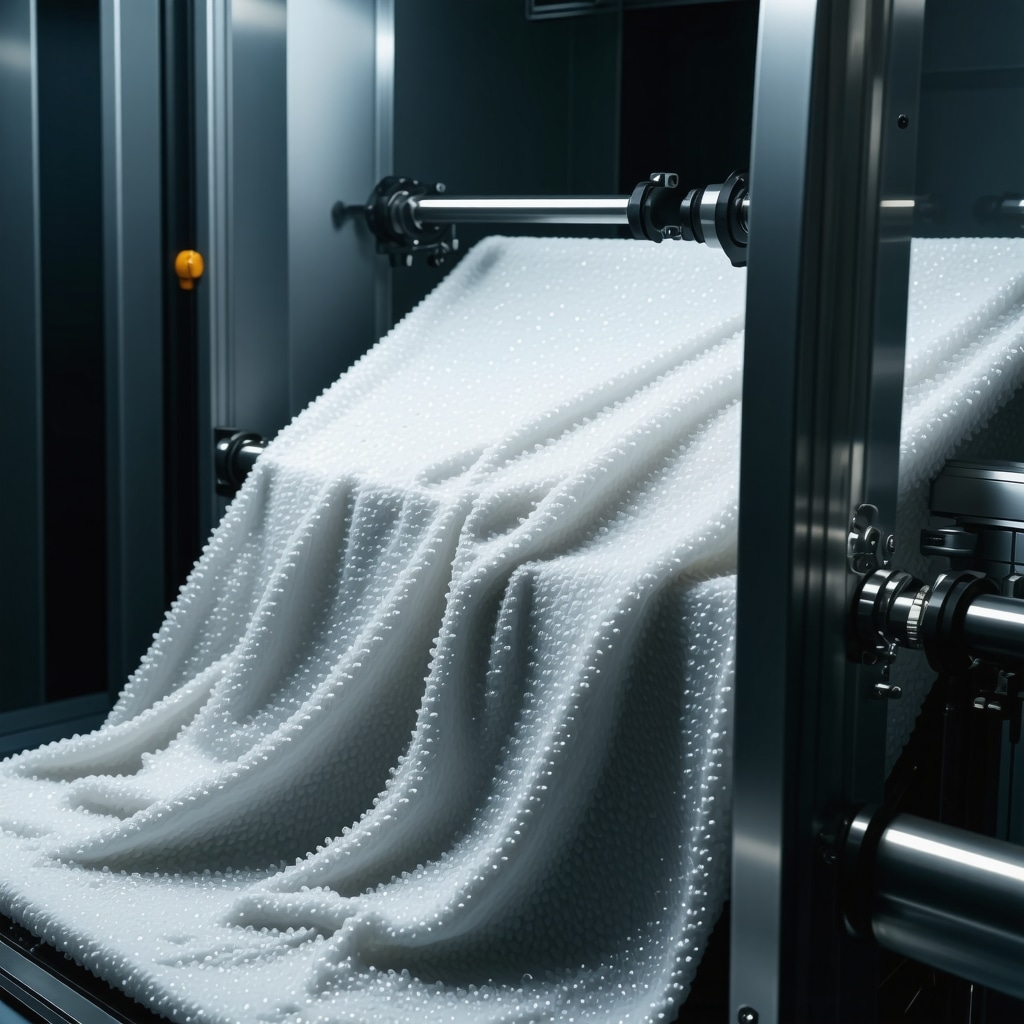 Ultrasonic cleaning equipment used for delicate luxury fabrics in Odessa's eco-friendly dry cleaner.