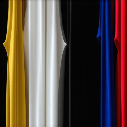 Modern eco-conscious dry cleaning shop with couture garments and green technology.