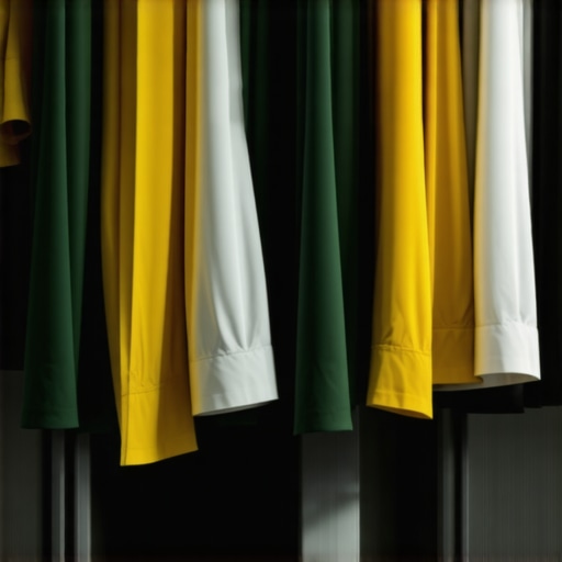 Elegant scene of eco-friendly dry cleaning with delicate fabrics and plant-based solvents