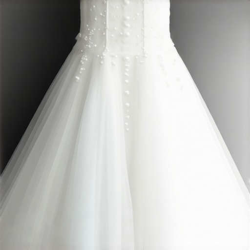 Beautiful wedding gown preserved with eco-friendly dry cleaning methods