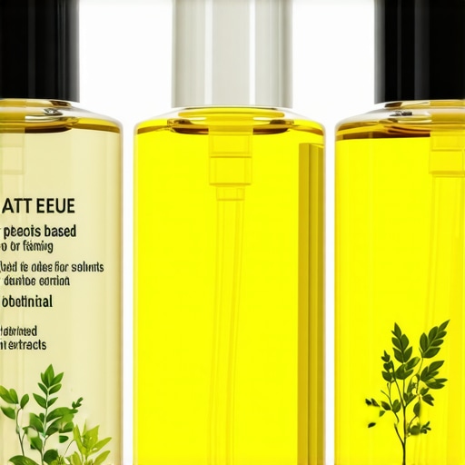 Eco-friendly plant-based solvents used for delicate fabric cleaning, showcasing botanical extracts and gentle application