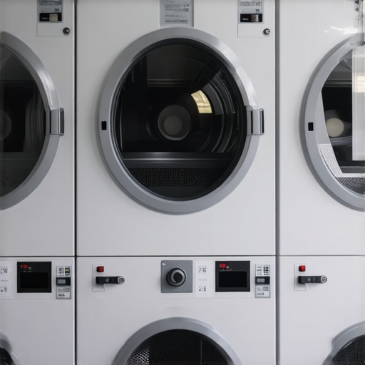 A modern dry cleaner using green, plant-based cleaning solvents and eco-friendly machines.