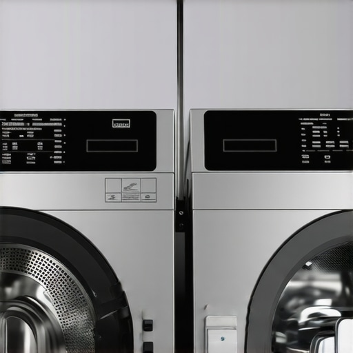 Dry cleaning machine using plant-based solvents with natural cleaning agents.